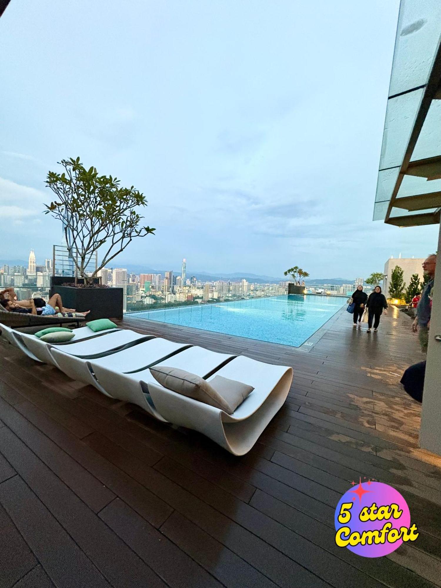 5 Star Comfort Riveria Kl Sentral 4 Pax Infinity Pool Apartment *